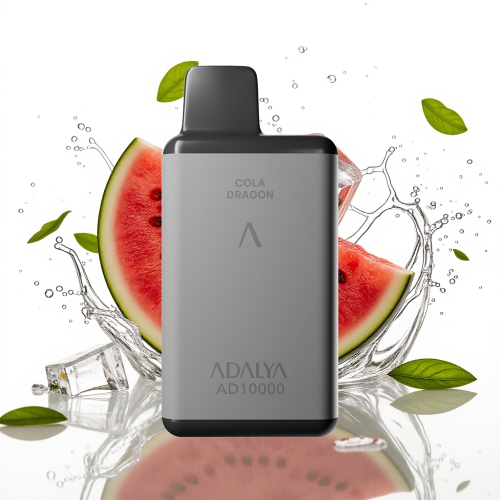 Adalya AD 10000 Puffs Disposable Vape Vattenmelon Is Rymdgrå