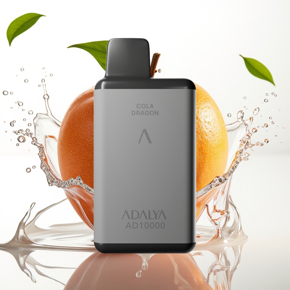 Adalya AD 10000 Puffs Engångs Vape Kärlek 66 Rymdgrå