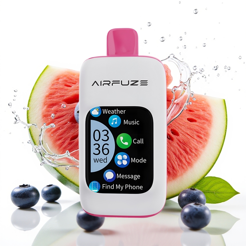 AirFuze Smart 30000 Puffs Disposable Vape Blåbär Vattenmelon 900mAh batteri