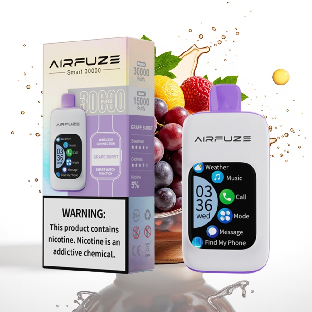 AirFuze Smart 30000 Puffs Disposable Vape Druvblast