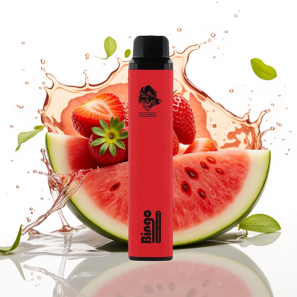 Aivono Aim Bingo 4000 Puffs Disposable Vape Jordgubb Vattenmelon 10 mL