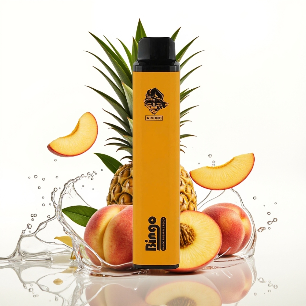 Aivono Aim Bingo 4000 Puffs Engångs Vape Ananas Persika
