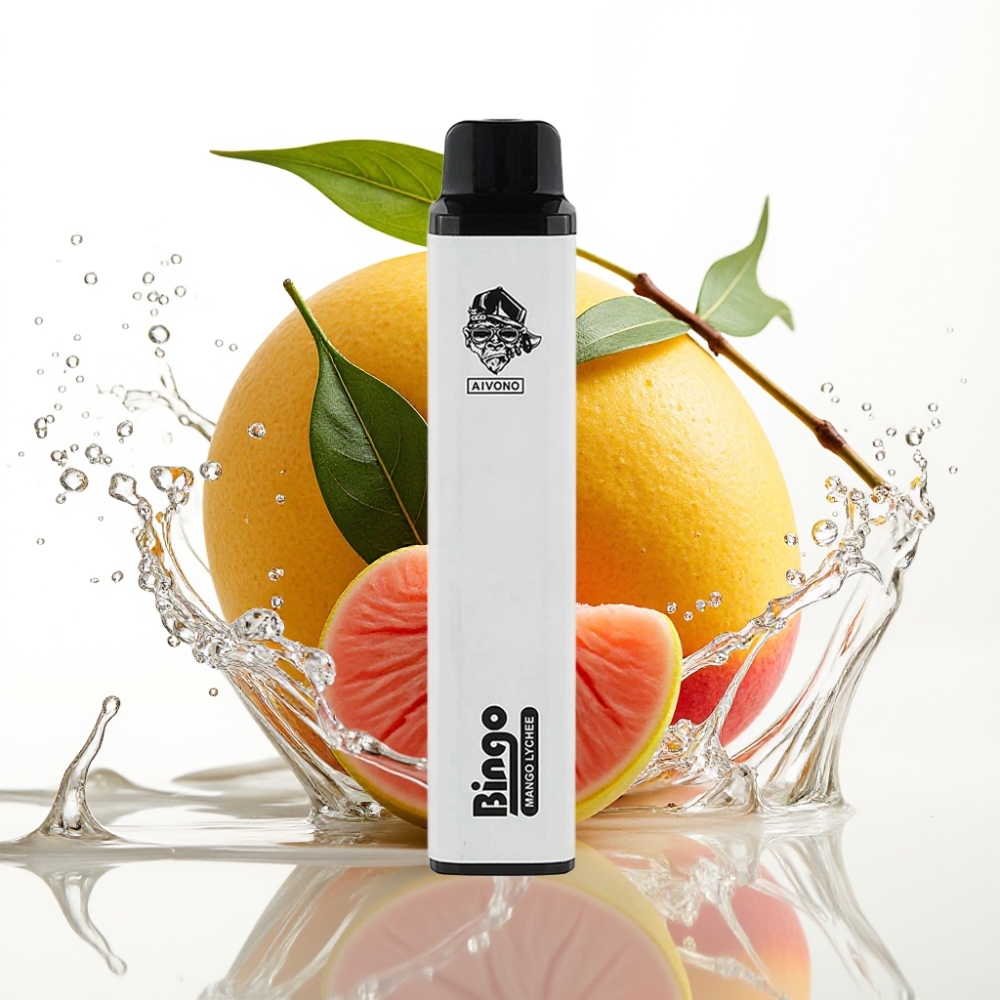 Aivono Aim Bingo 4000 Puffs Engångs Vape Mango Litchi och 1000mAh Batteri