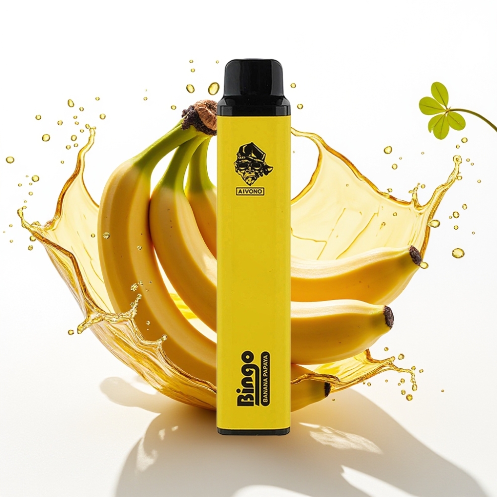 Aivono Aim Bingo 4000 Puffs Engångsvape Banan Papaya 10 mL 1000mAh