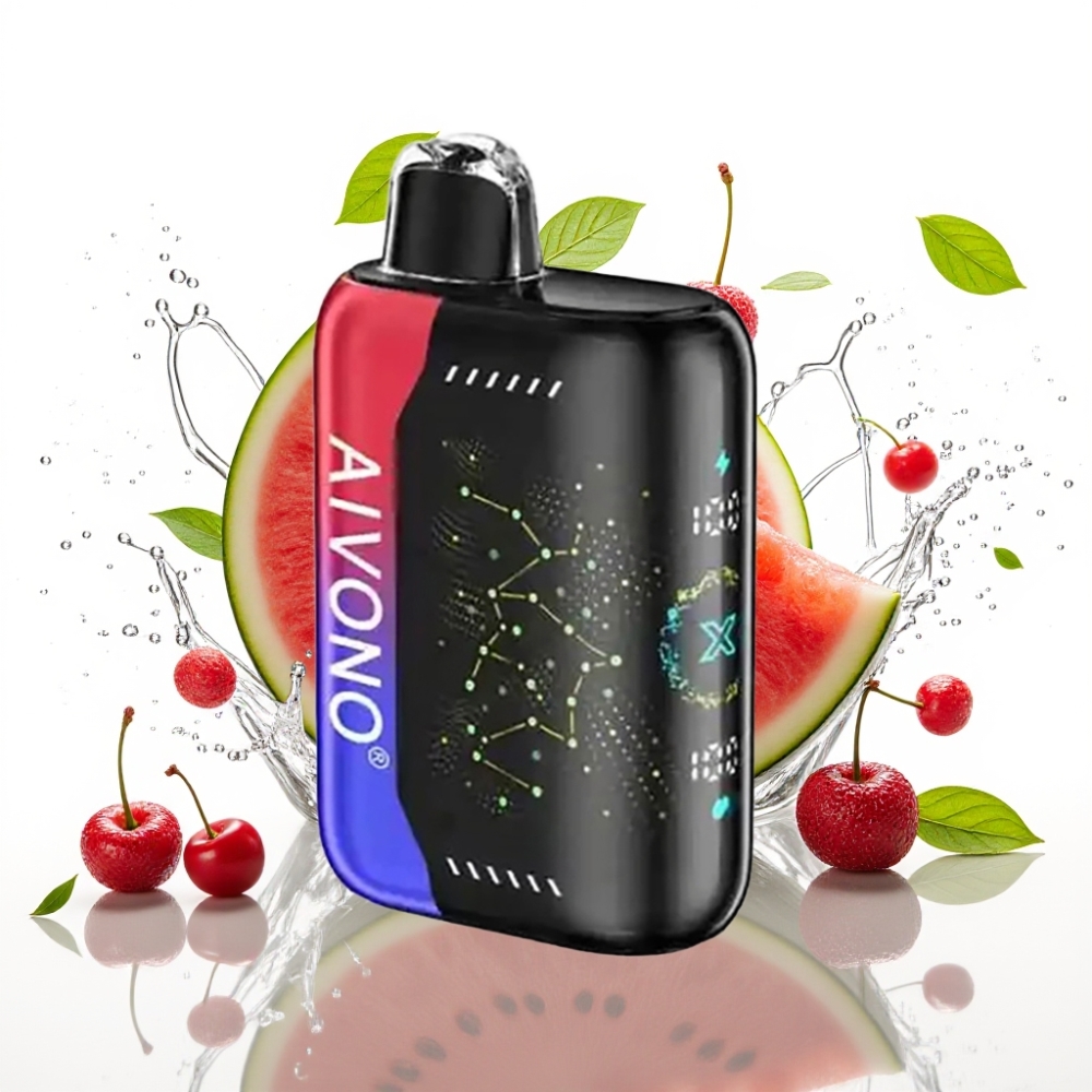 Aivono Aim Boom 25000 Puffs Disposable Vape Isad Vattenmelon Körsbär 650mAh