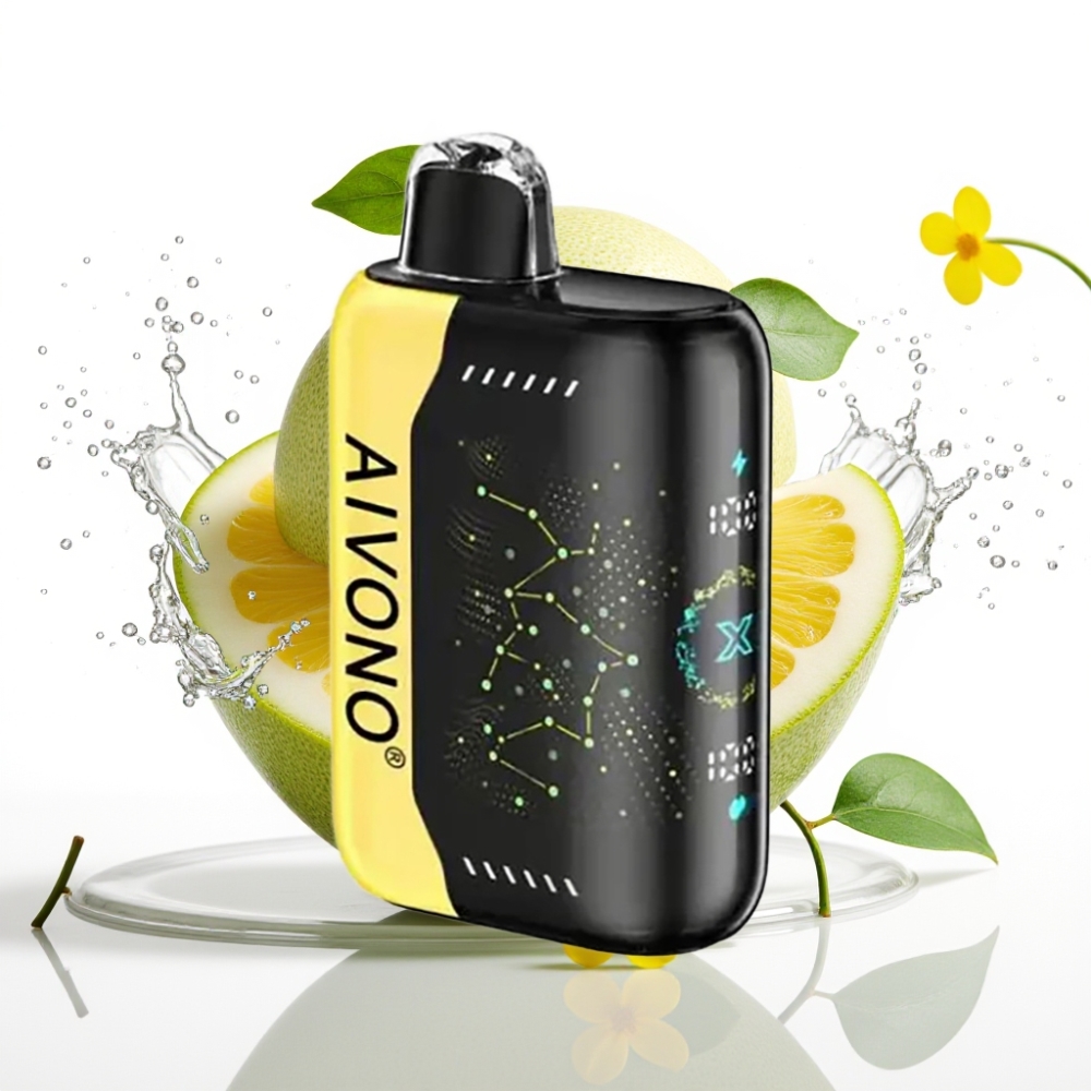 Aivono Aim Boom 25000 Puffs Engångs Vape Melon Citron med 650mAh Batteri