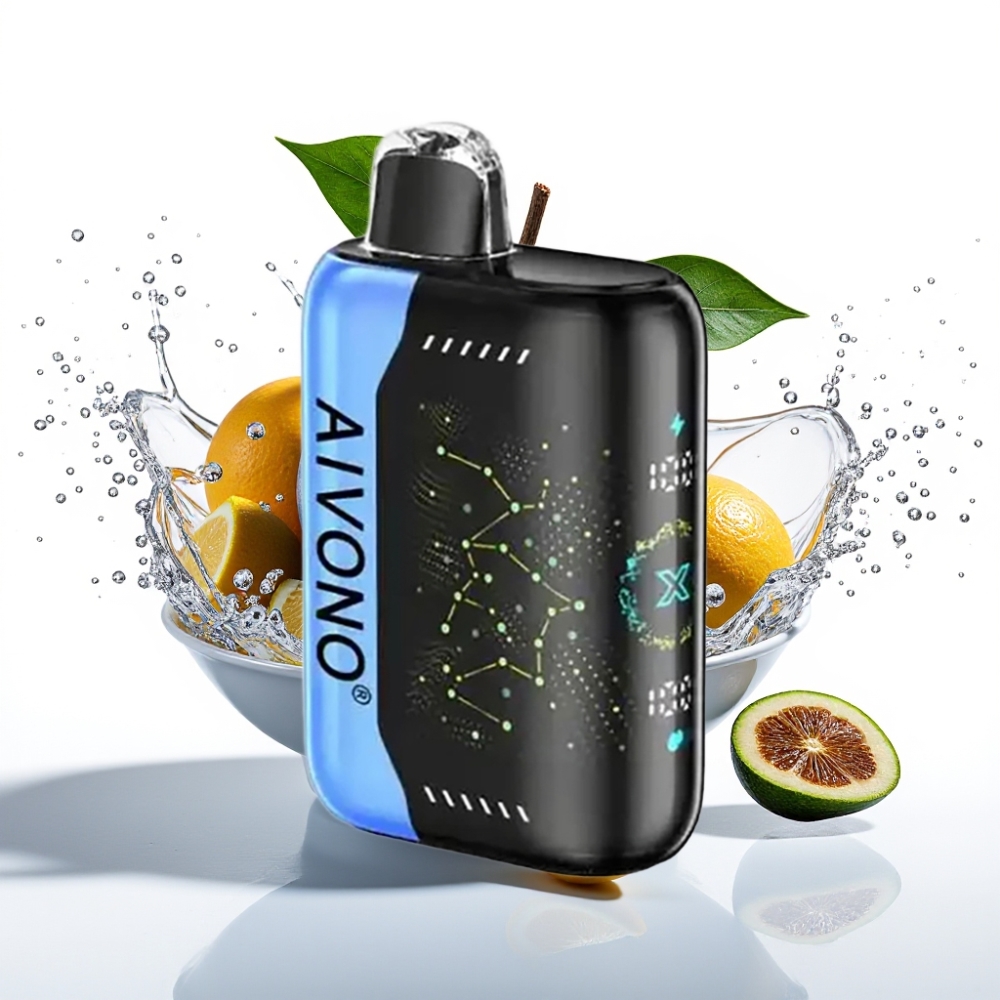 Aivono Aim Boom 25000 Puffs Engångs-vape Blå Rancher 28ml
