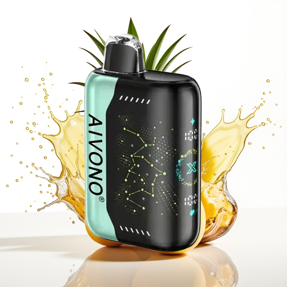 Aivono Aim Boom 25000 Puffs Engångsvape Sur Mango Ananas 28ml