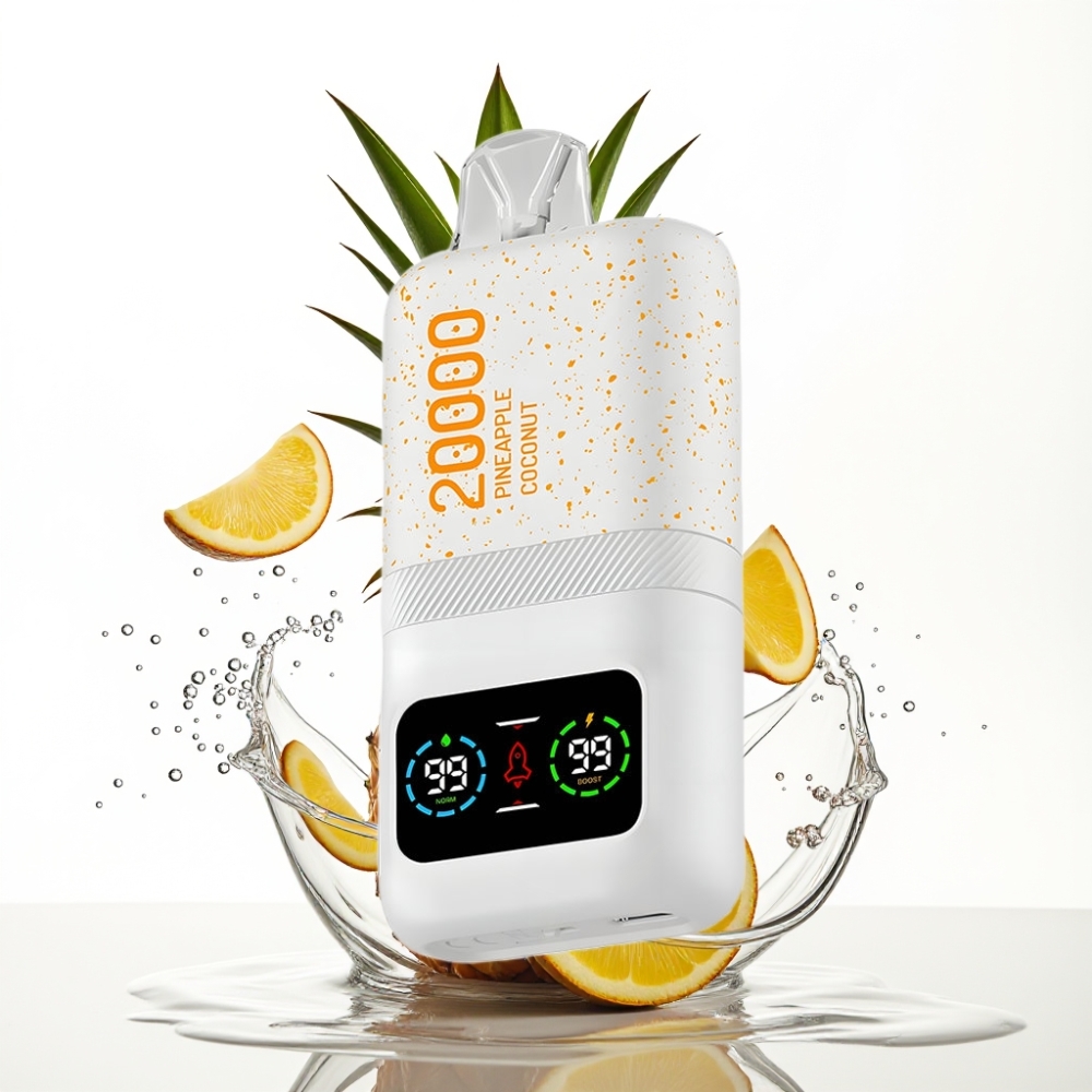 Aivono Aim Magic 20000 Puffs Disposable Vape Ananas kokos Typ-C-laddningsbar