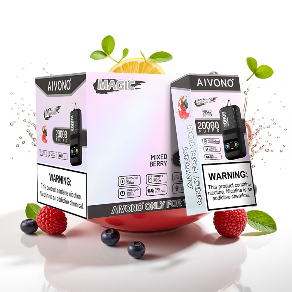Aivono Aim Magic 20000 Puffs Disposable Vape Blandade Bär 26ml Typ-C
