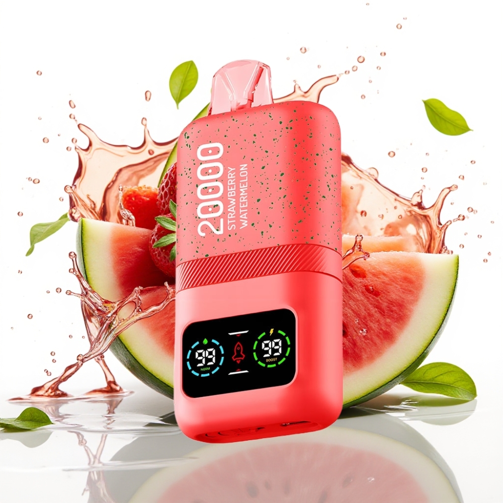 Aivono Aim Magic 20000 Puffs Disposable Vape Jordgubb vattenmelon 26ml LCD