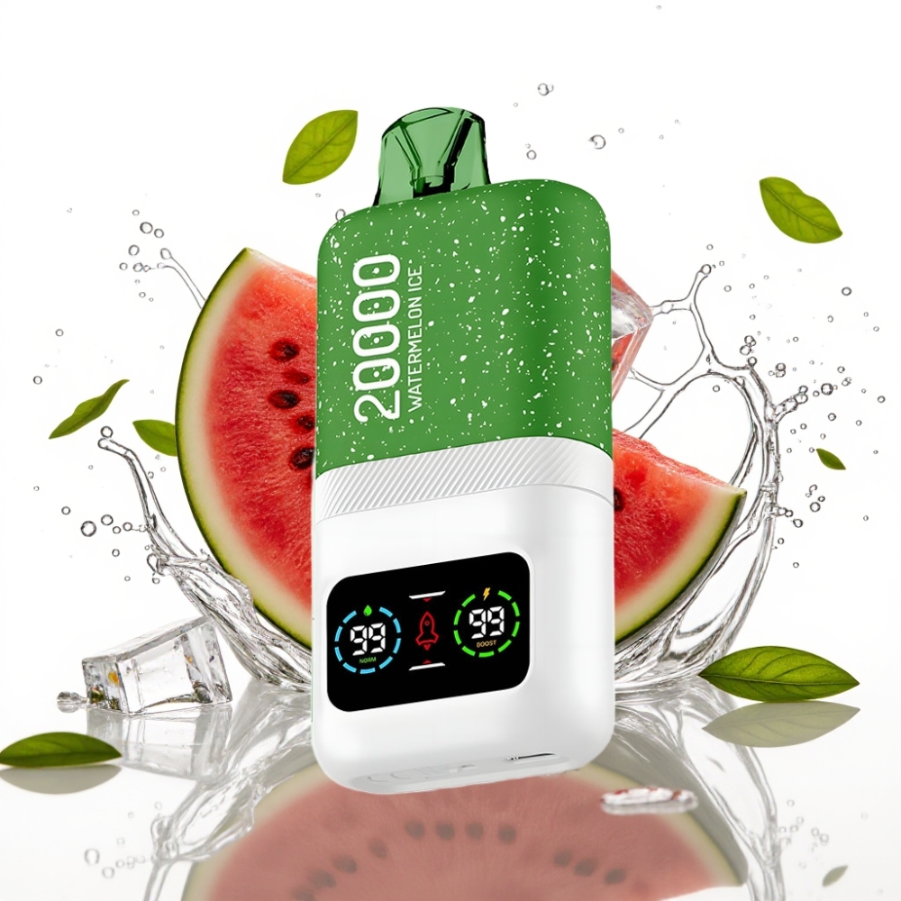 Aivono Aim Magic 20000 Puffs Disposable Vape Vattenmelon Is med LCD-display