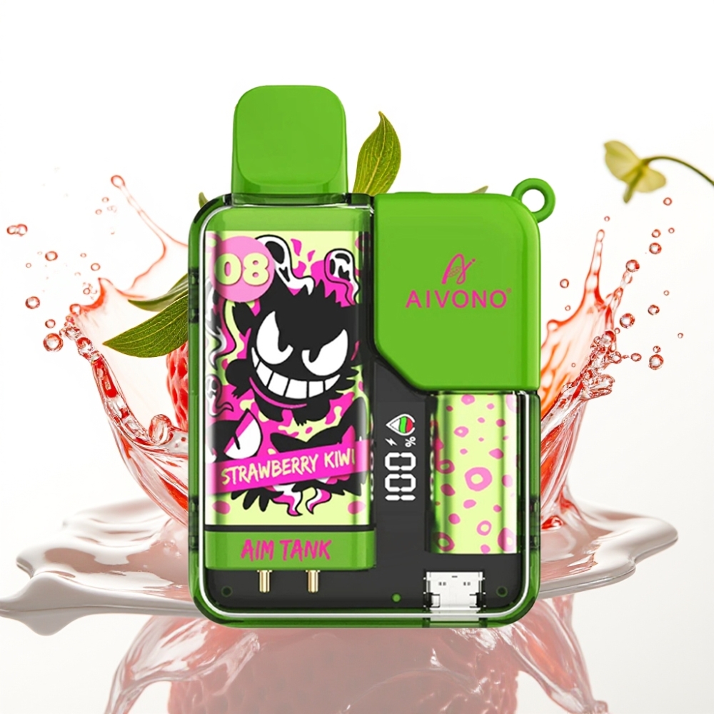 Aivono Aim Tank 9500 Puffs Disposable Vape Jordgubb Kiwi