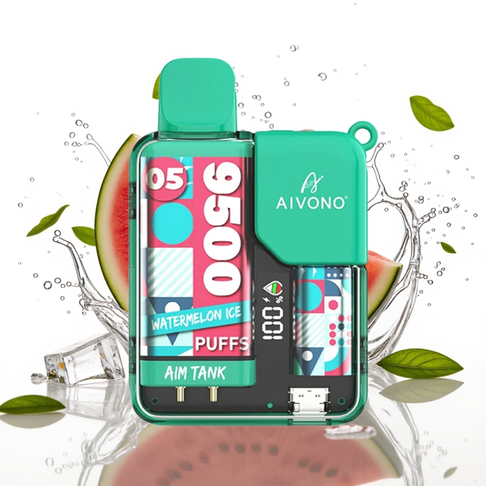 Aivono Aim Tank 9500 Puffs Disposable Vape Vattenmelon Is 18ml
