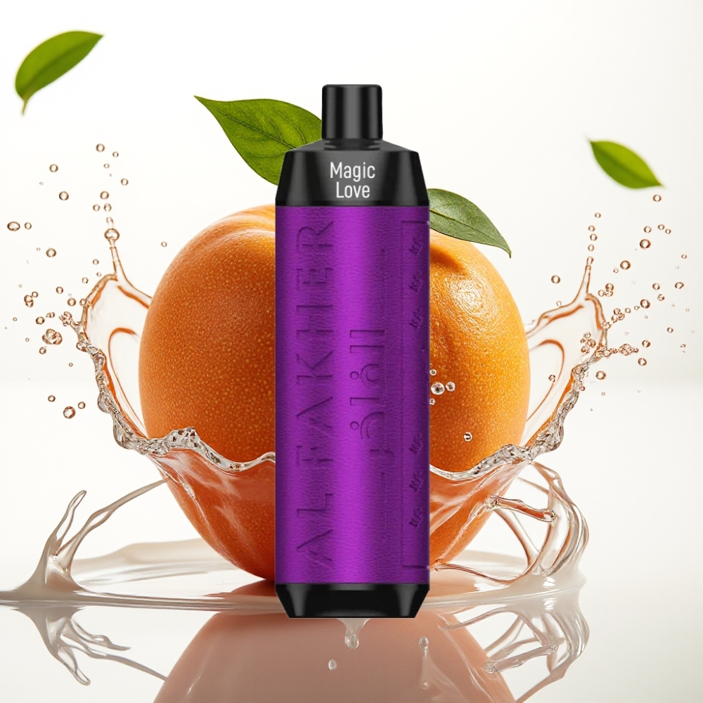 Al Fakher Crown Bar 8000 Crystal Disposable Vape Magisk Kärlek med 18ml e-Liquid och 8000 puffar