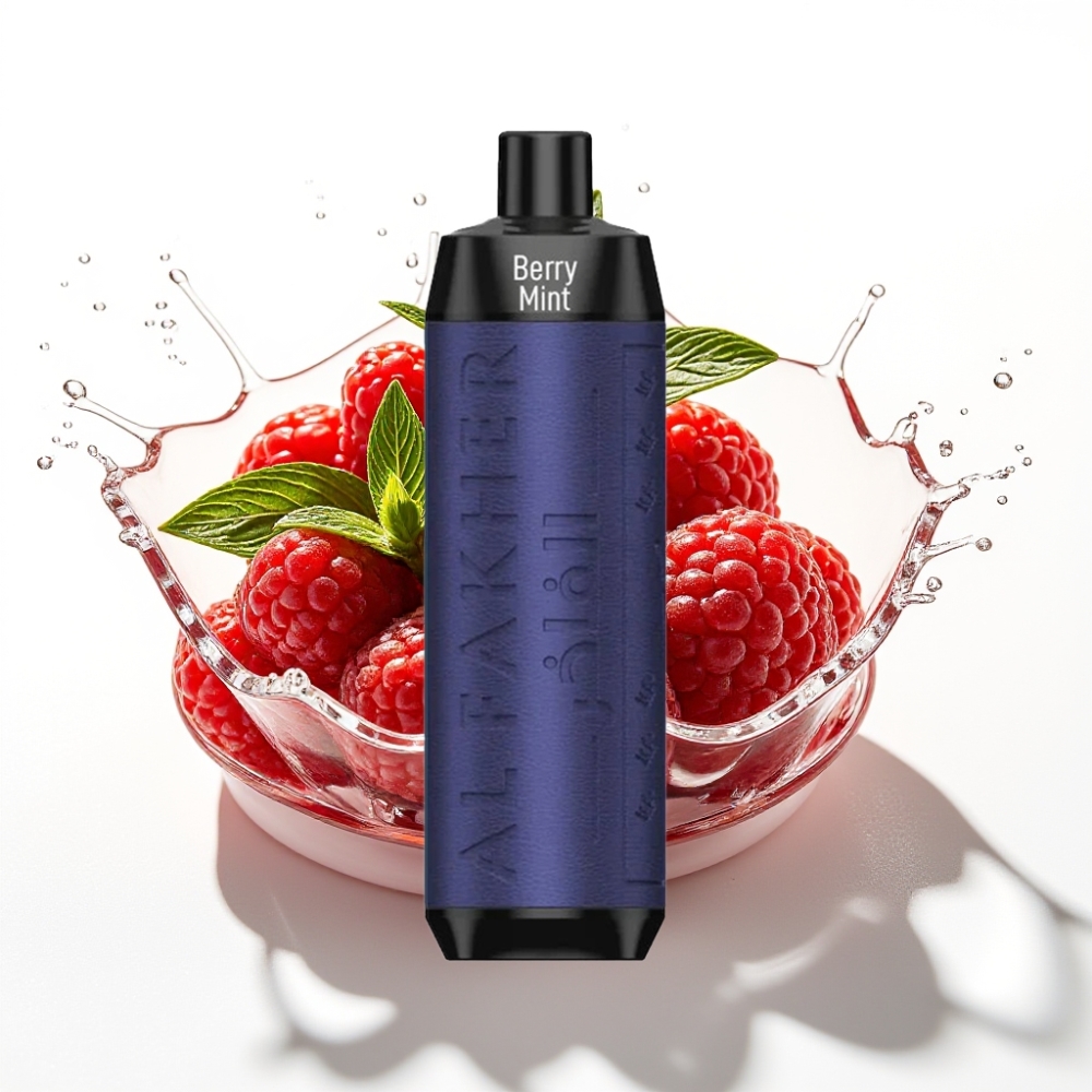 Al Fakher Crown Bar 8000 Crystal Engångs Vape Bärmynta 18ml 8000 puffar