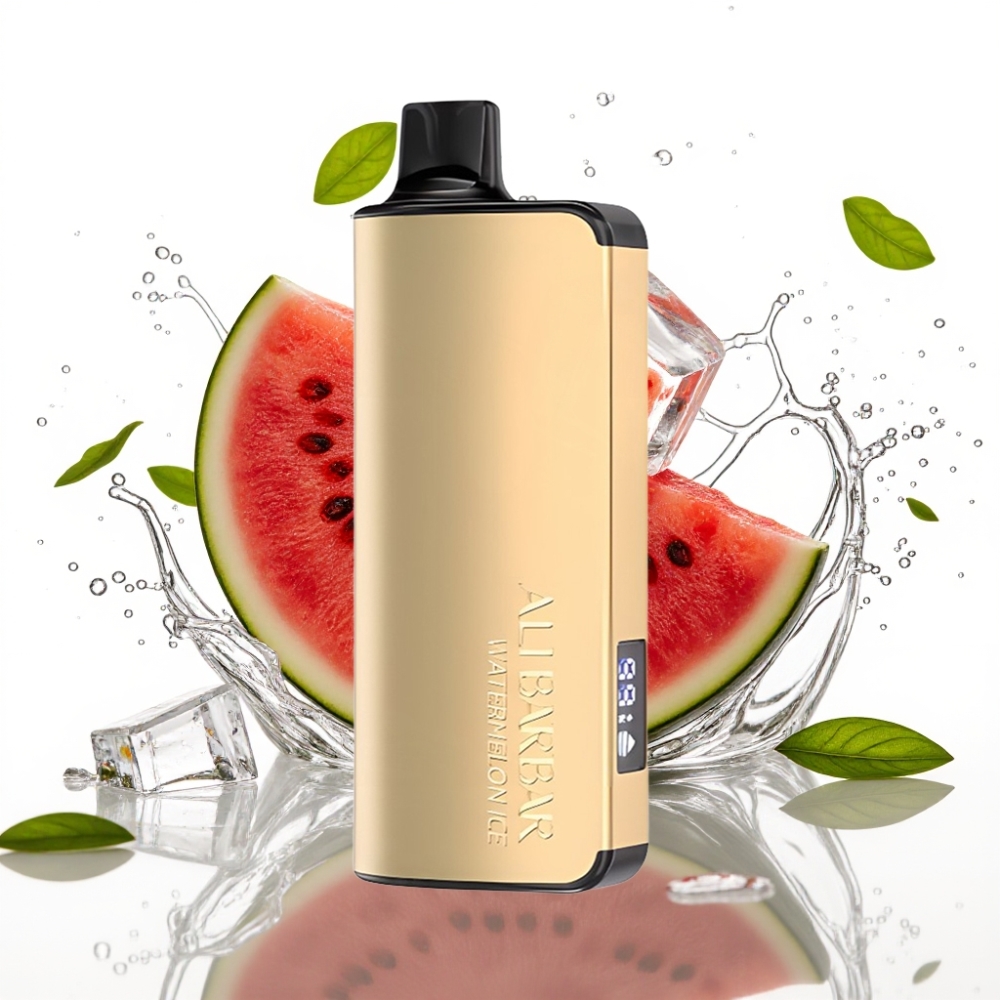 Alibarbar Ingot 9000 Puffs Engångsvape Vattenmelon Is 22ml 2350mAh