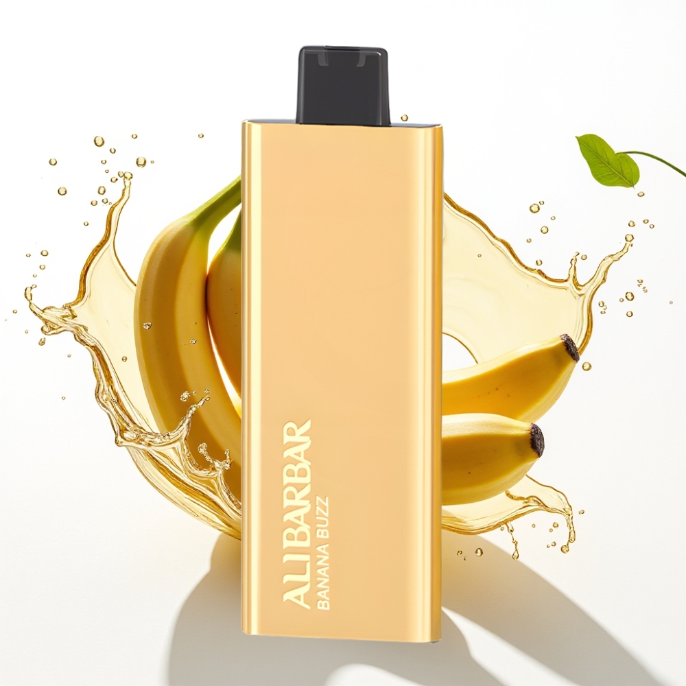 Alibarbar Pandora 7000 Puffs Engångsvape Banan Buzz
