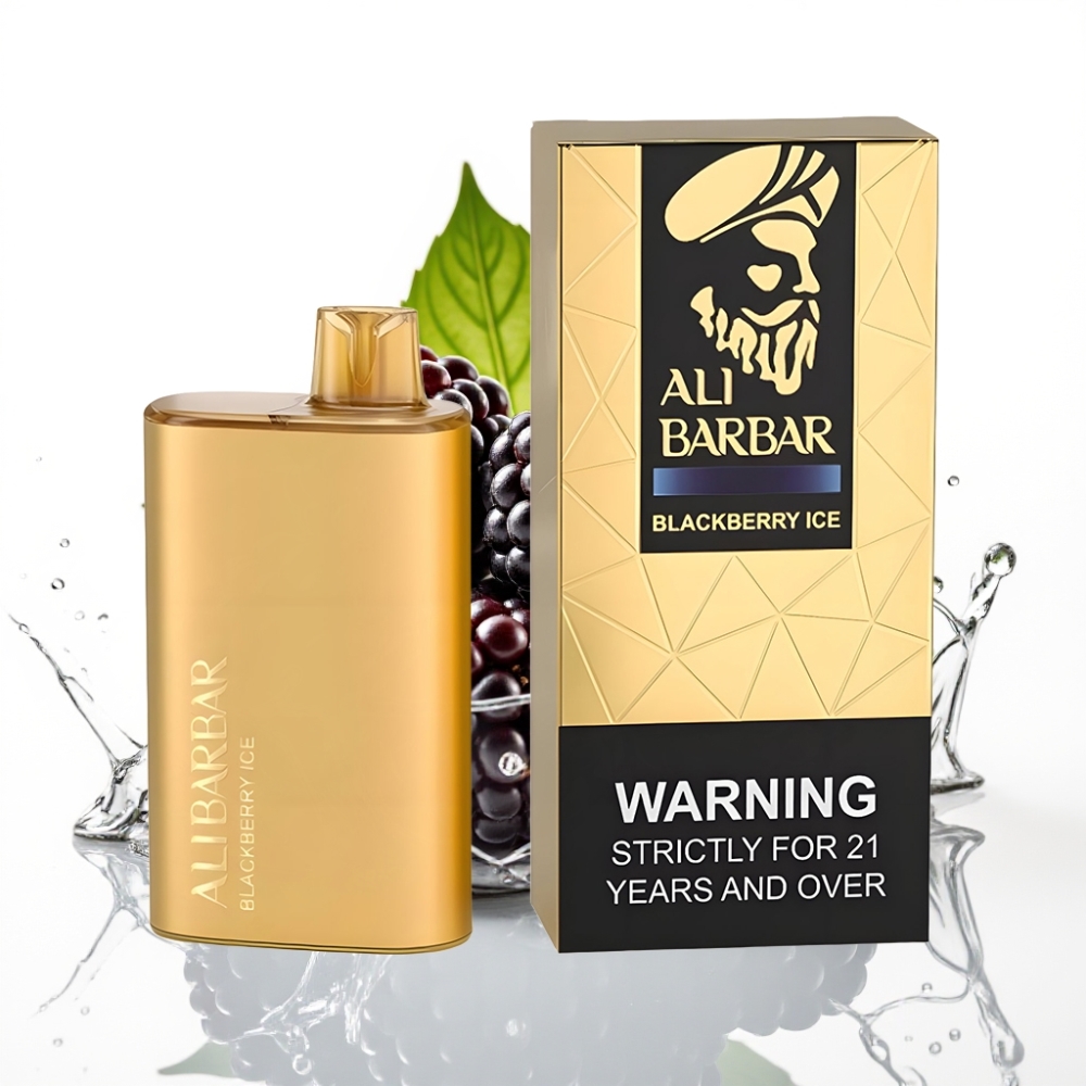 Alibarbar Rich 8000 Puffs Disposable Vape Blåbärsglass 20ml 2000 mAh