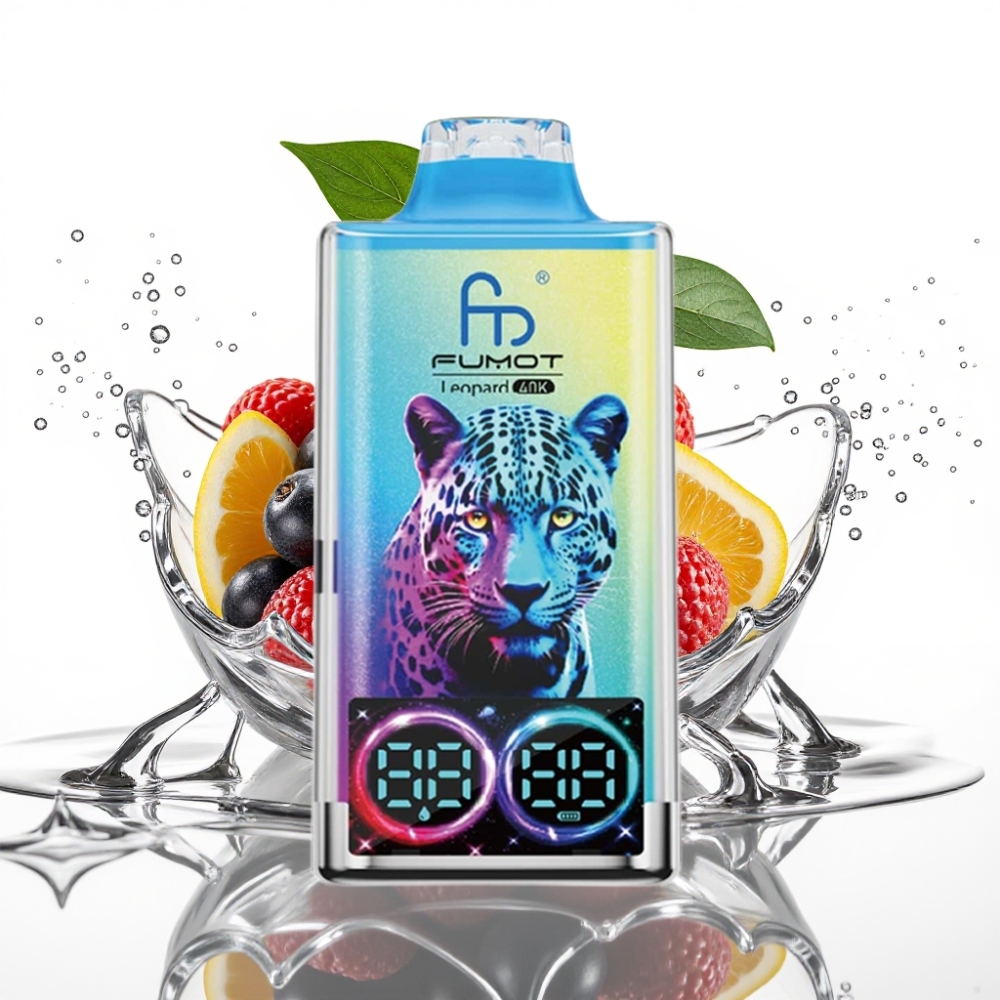 Fumot Leopard 40K Puffs Disposable Vape Svart Drake Is Fumot Leopard 40K Puffs Disposable Vape 700mAh Dual Mesh