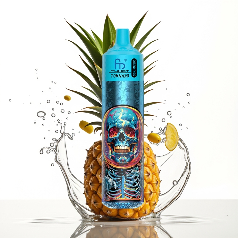 Fumot RandM Tornado 30000 Puffs Disposable Vape Ananas Is 30mL 5%