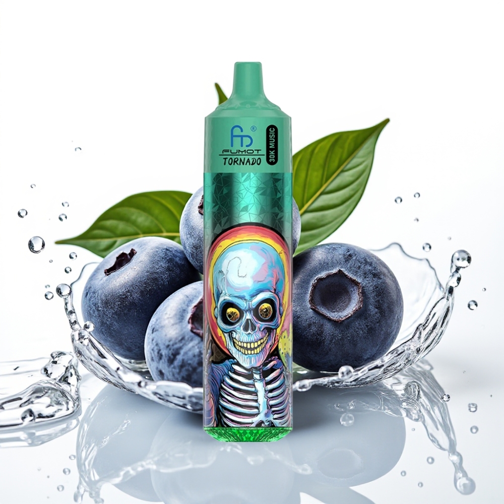 Fumot RandM Tornado 30000 Puffs Disposable Vape Blåbär Is 30mL 5%