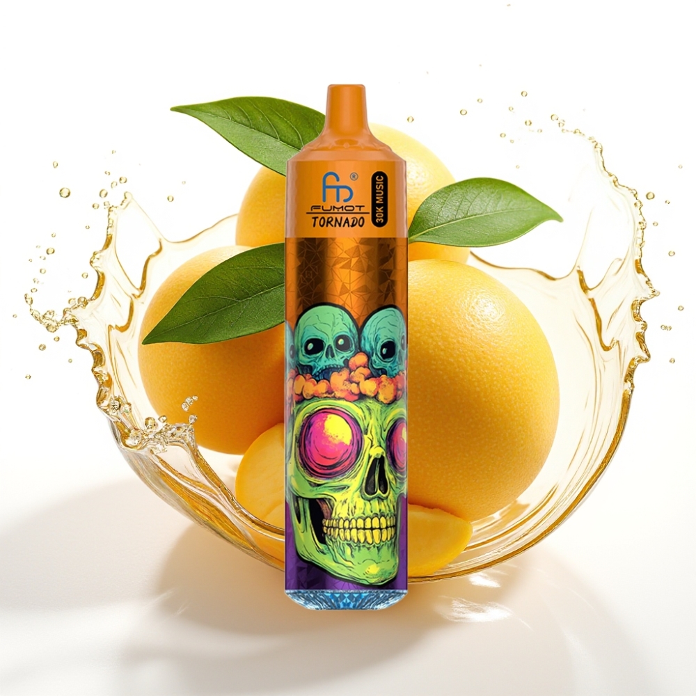 Fumot RandM Tornado 30000 Puffs Disposable Vape Trippel Mango 30mL 5%