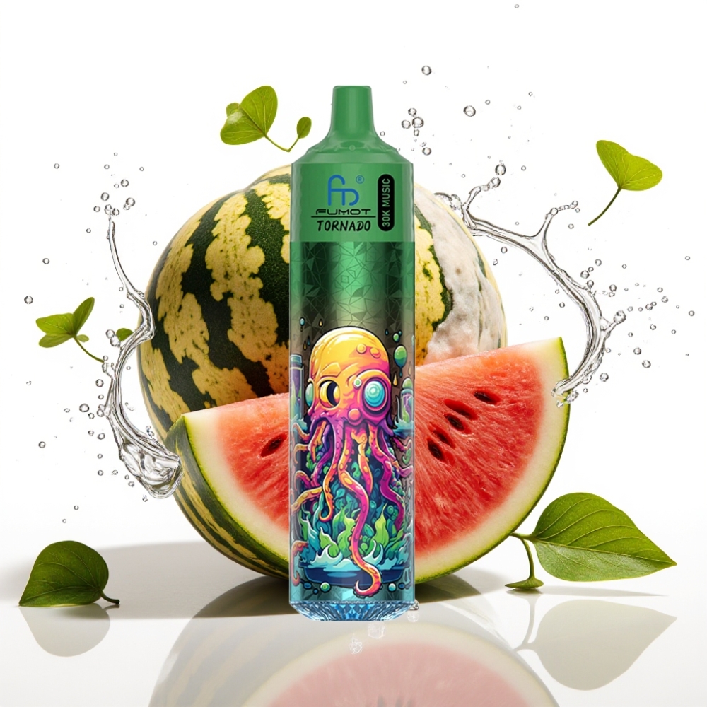 Fumot RandM Tornado 30000 Puffs Disposable Vape Vattenmelon Melon 30mL 5%