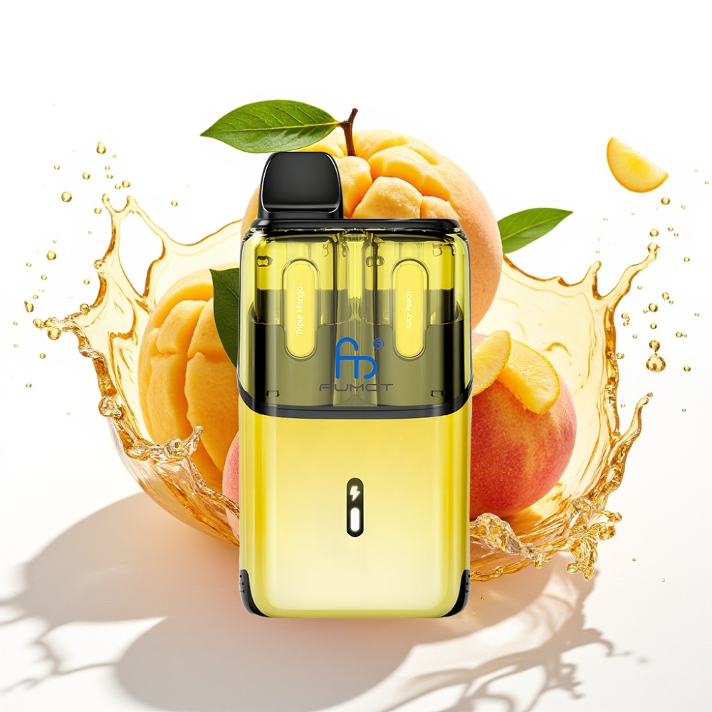 Fumot Ultra T32000 Engångsvape Trippel Mango - Saftig Persika med 800mAh & Type-C