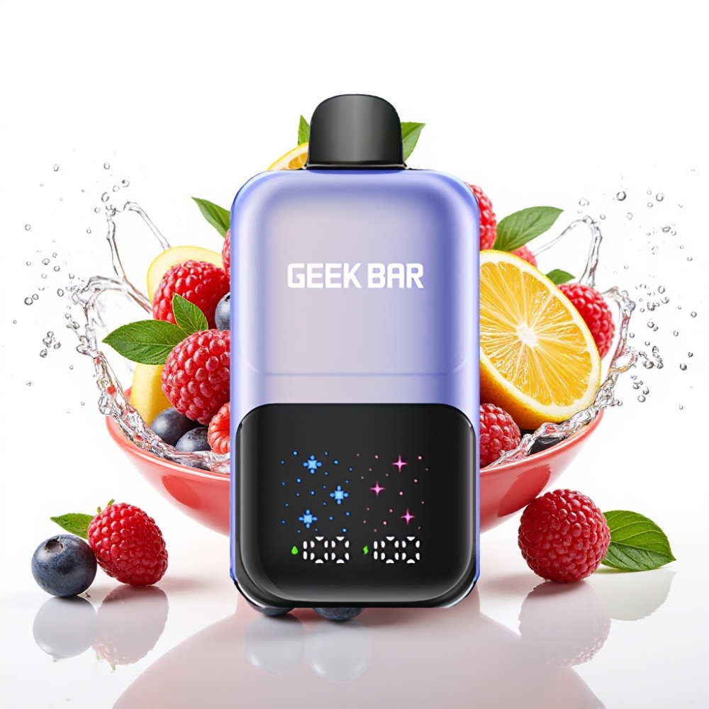GEEK BAR 2GO 20ml 50000 Puffs Two Series Disposable Vape Pen Blandade Bär Is
