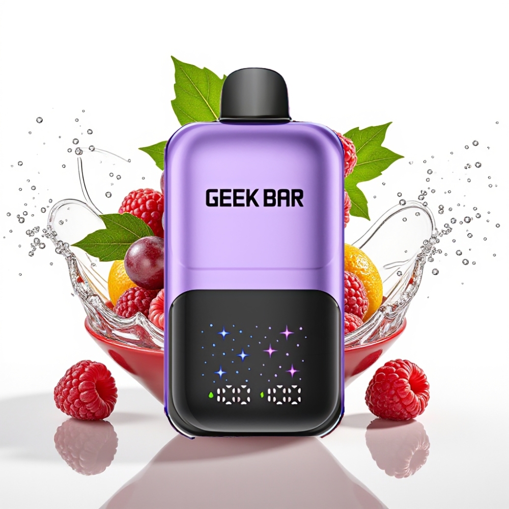 GEEK BAR 2GO 20ml 50000 Puffs Two Series Disposable Vape Pen Druva & Hallon