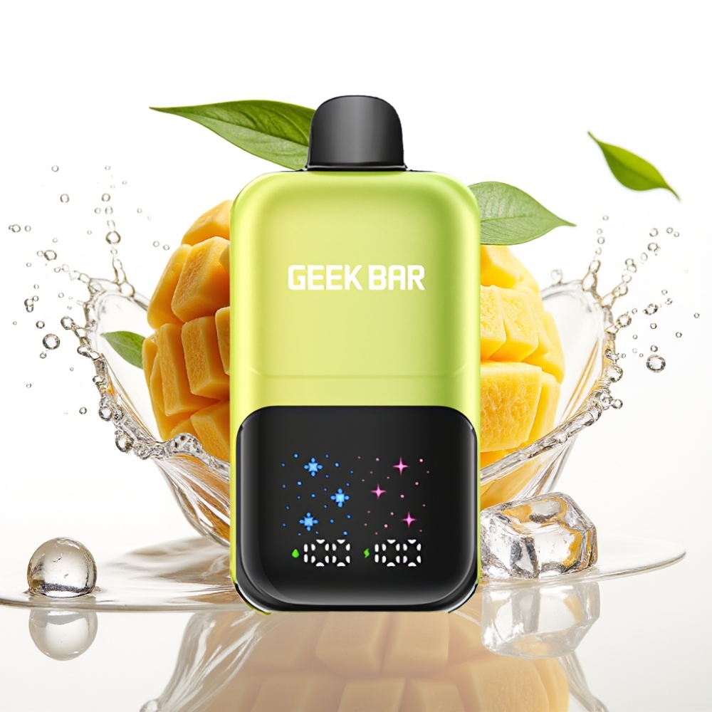 GEEK BAR 2GO 20ml 50000 Puffs Two Series Disposable Vape Pen Mexikansk Mango Is