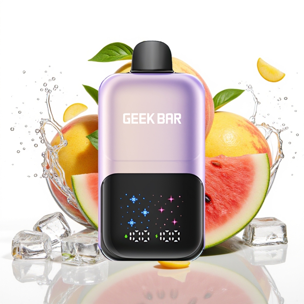 GEEK BAR 2GO 20ml 50000 Puffs Two Series Disposable Vape Pen Persika Mango Vattenmelon Is