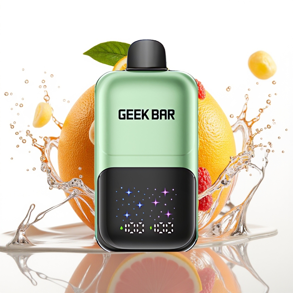 GEEK BAR 2GO 20ml 50000 Puffs Two Series Disposable Vape Pen Sur Godis & Sur Frukt med 3-stegs justerbar smak/kyla
