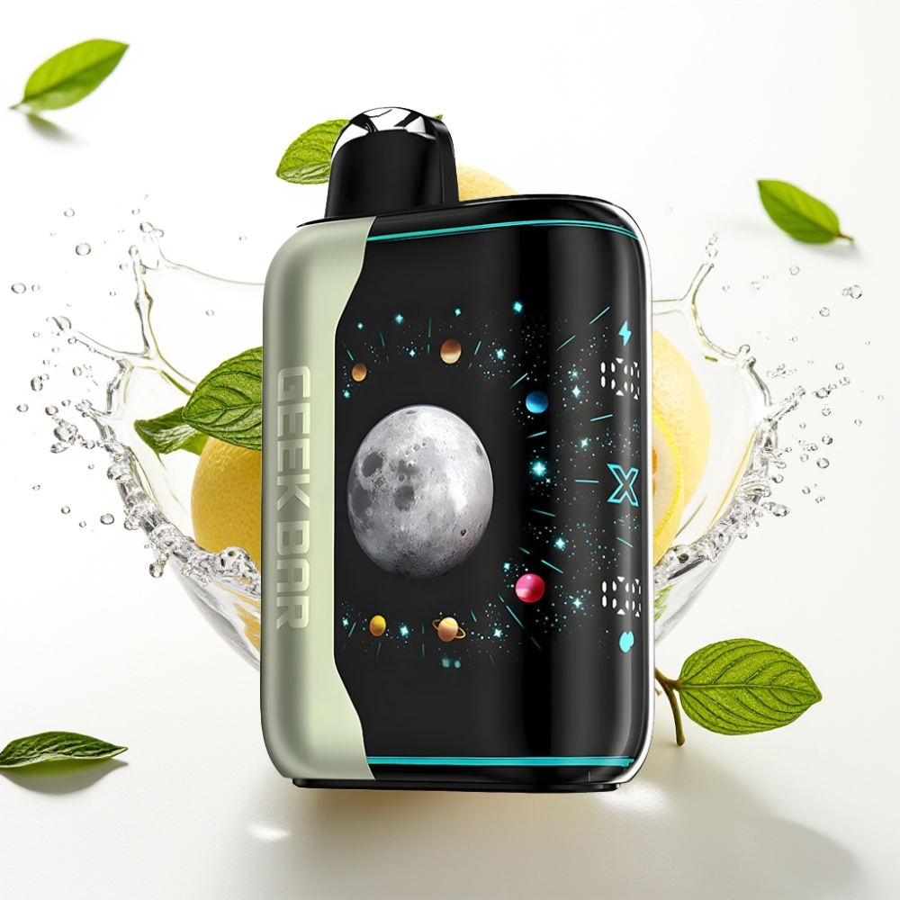 GEEK BAR Platinum Edition 25000 Disposable Vape Miami Mynta med 20mL E-Liquid och 2% nikotin