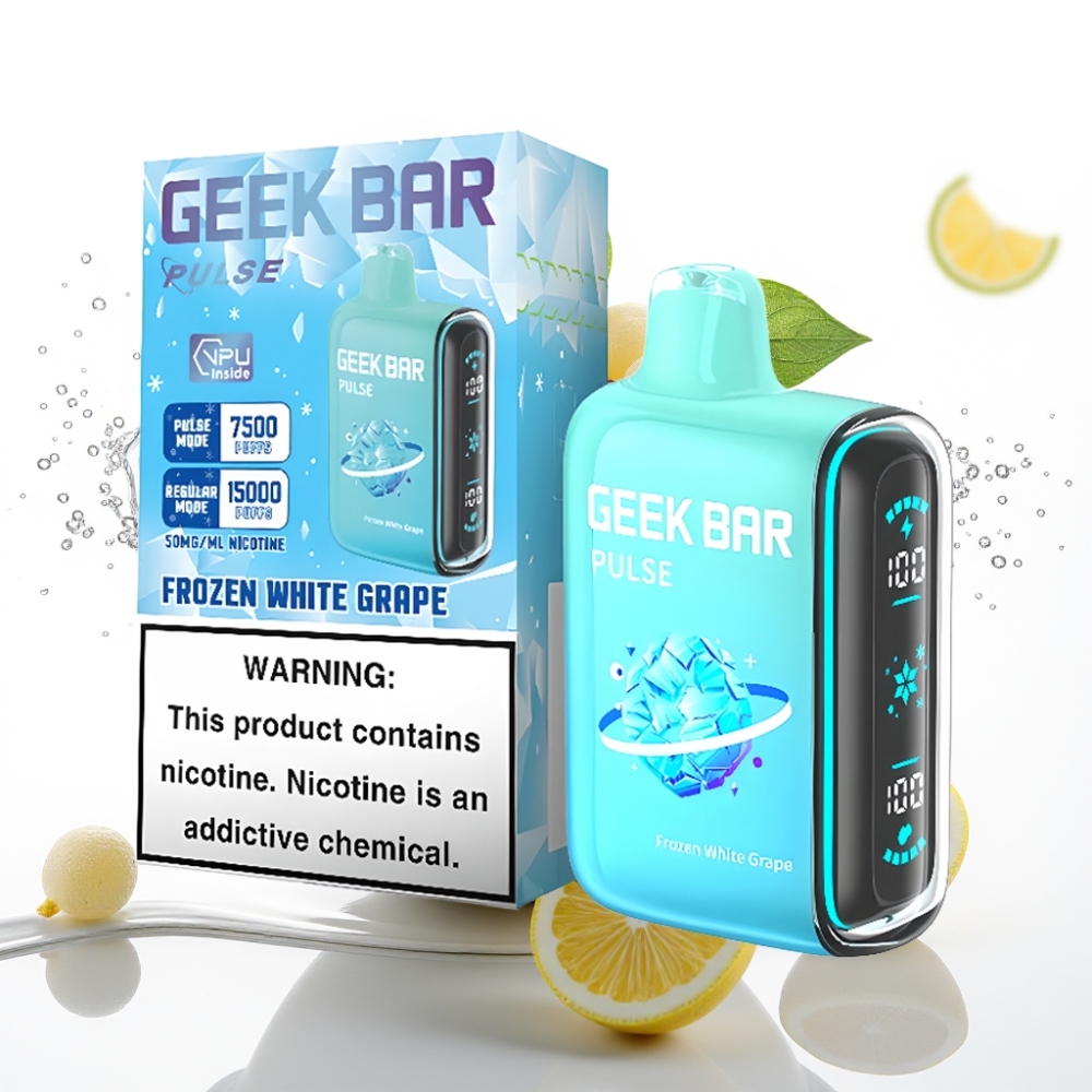 GEEK BAR Pulse 15000 Puffs Engångs-vape Fryst Edition 16ML 5%