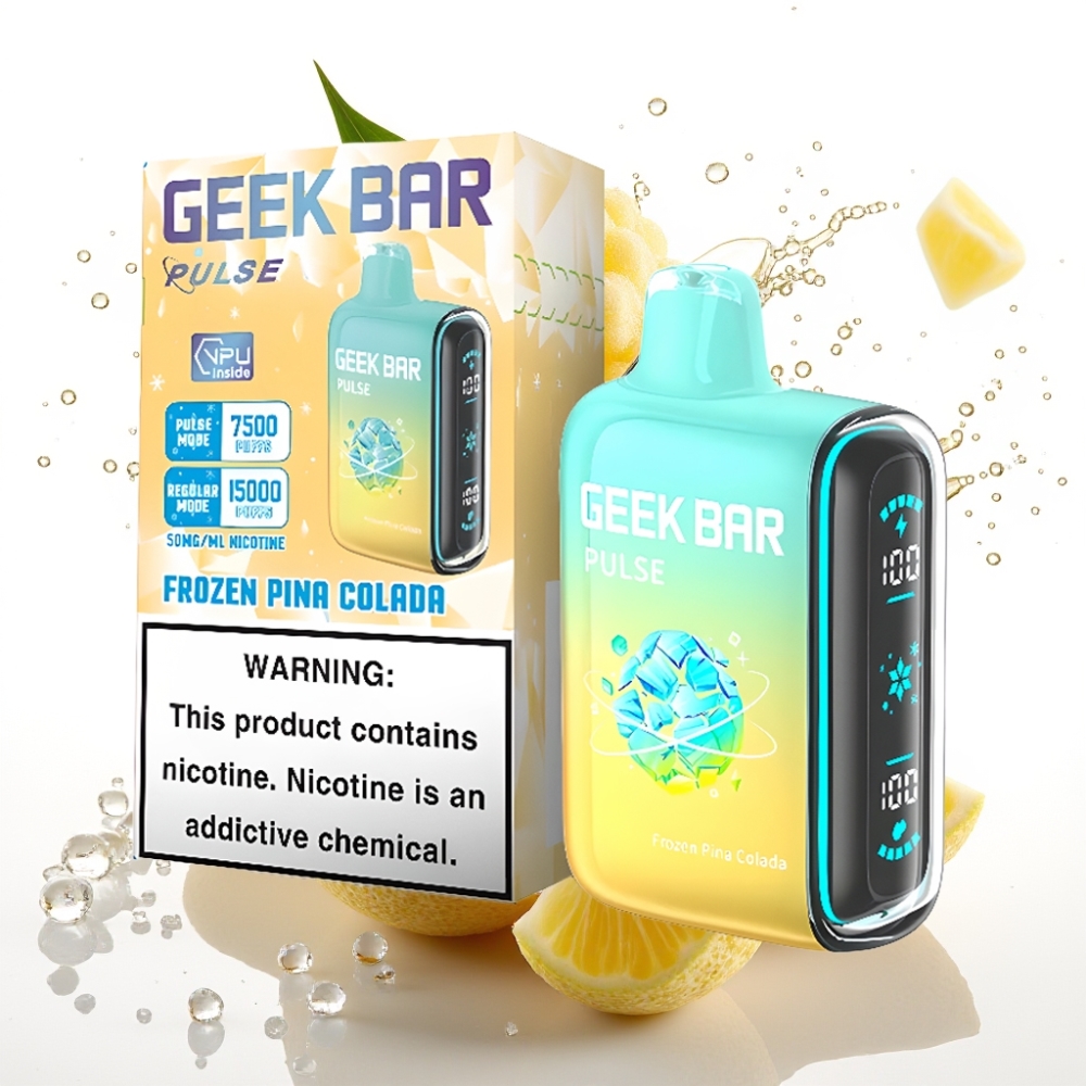 GEEK BAR Pulse 15000 Puffs Engångs-vape Fryst Edition 16ML 5%