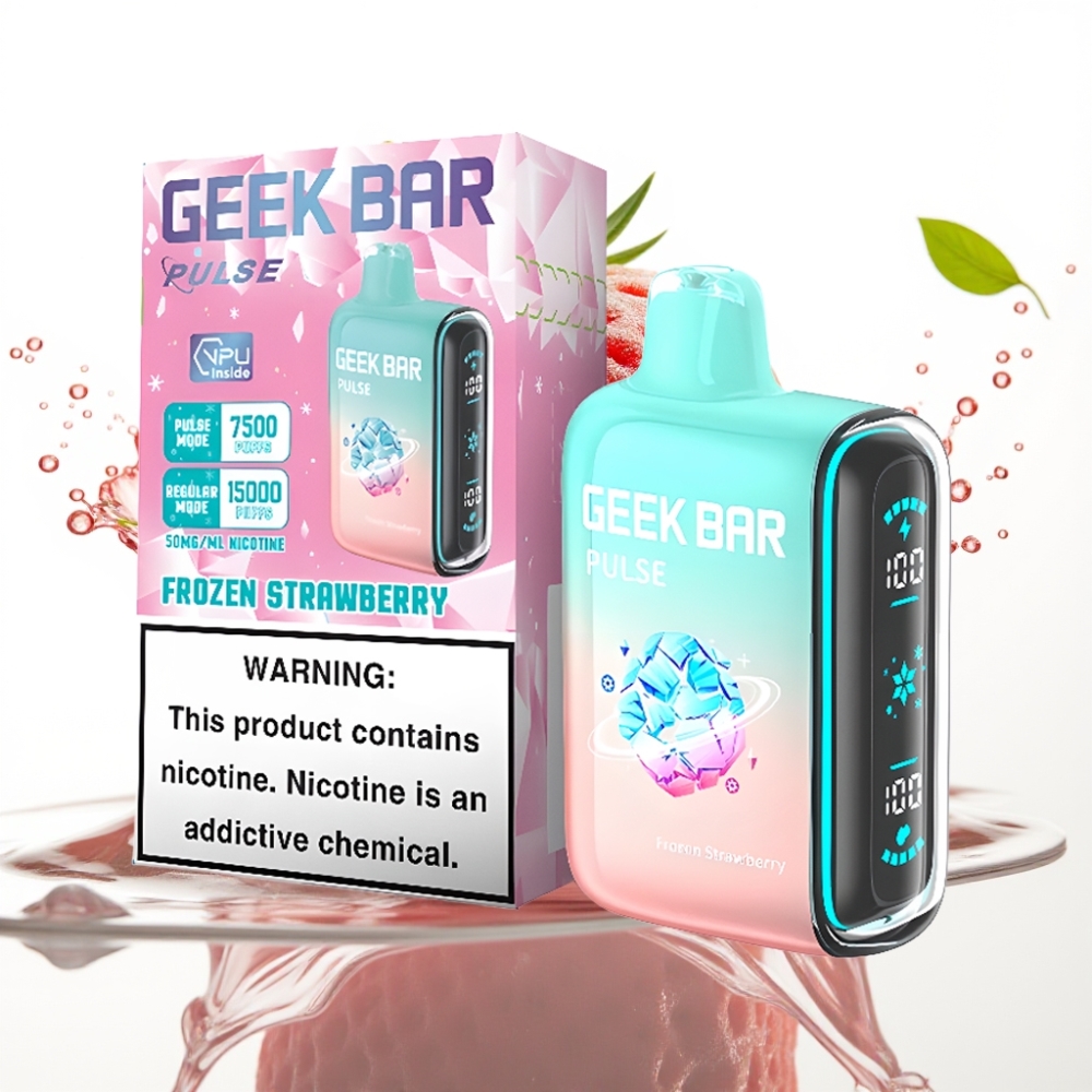 GEEK BAR Pulse 15000 Puffs Engångs-vape Fryst Edition 16ML 5%