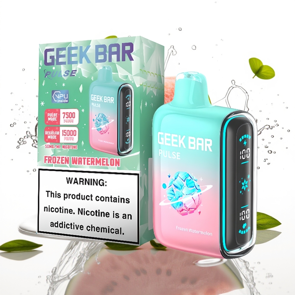 GEEK BAR Pulse 15000 Puffs Engångs-vape Fryst Edition 16ML 5%