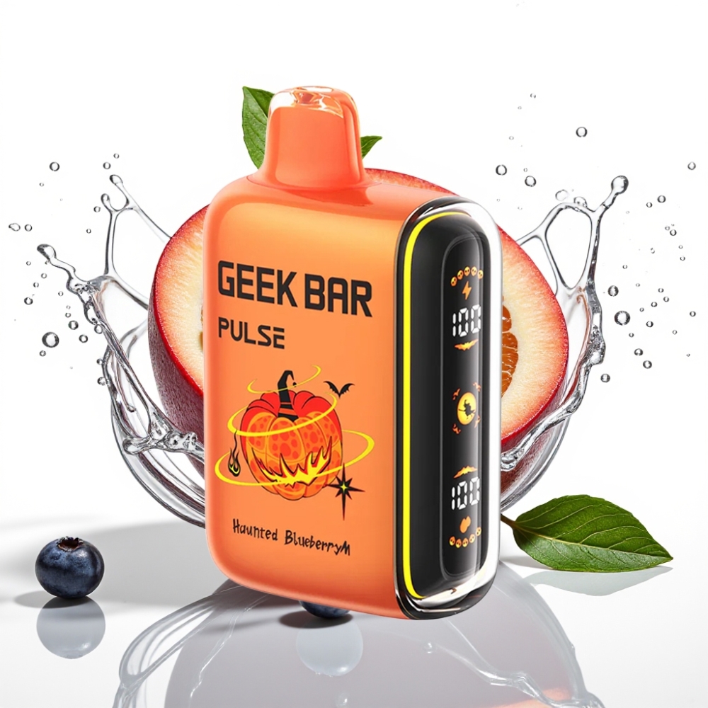 GEEK BAR Pulse 15000 Puffs Engångsvape Halloween-utgåva med 16ML e-vätska och 5% nikotin