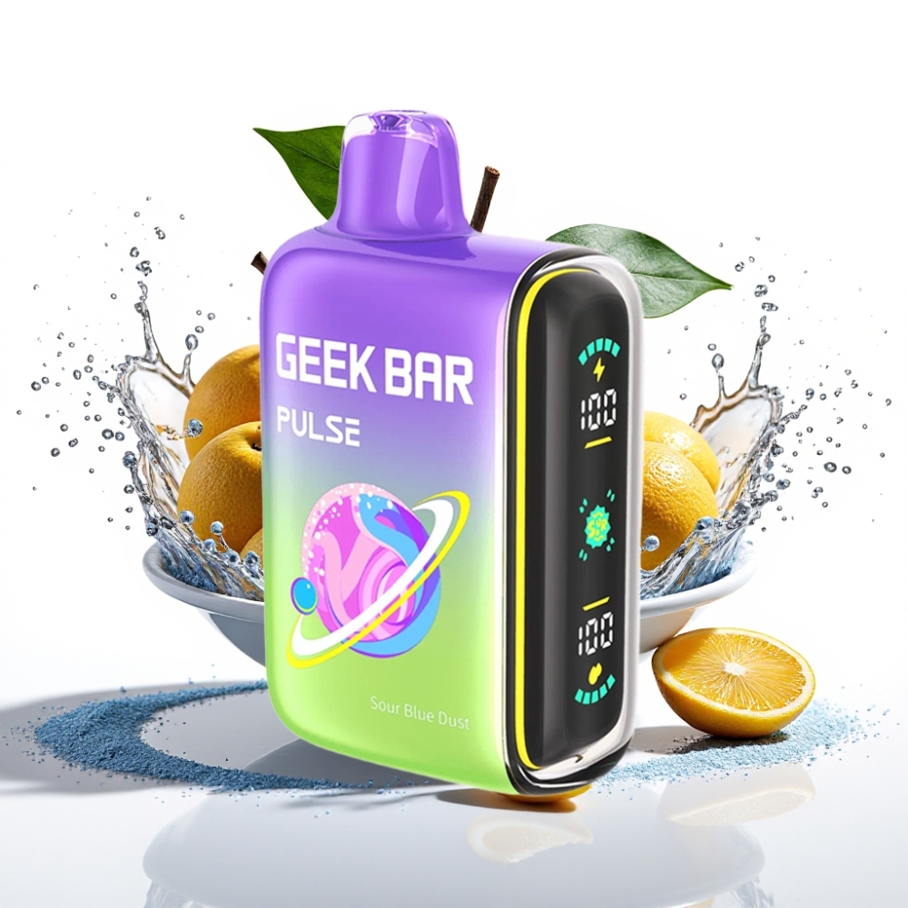 Geek Bar Pulse 15000 Puffs Sur Edition Disposable Vape med 16ML och 5% Nikotin