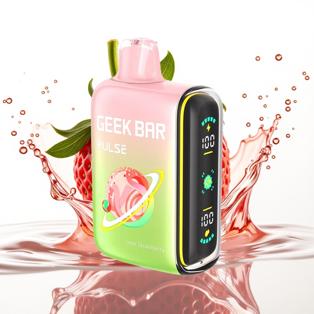 Geek Bar Pulse 15000 Puffs Sur Edition Disposable Vape med 16ML och 5% Nikotin