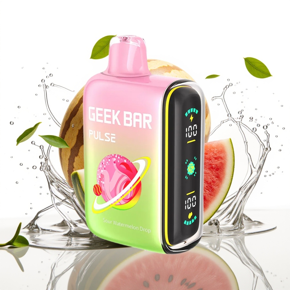 Geek Bar Pulse 15000 Puffs Sur Edition Disposable Vape med 16ML och 5% Nikotin