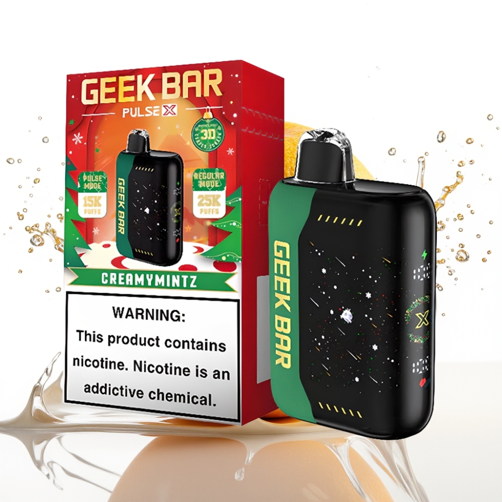 GEEK BAR Pulse X 25000 Puffs Jul Edition Disposable Vape med 18mL E-Vätska