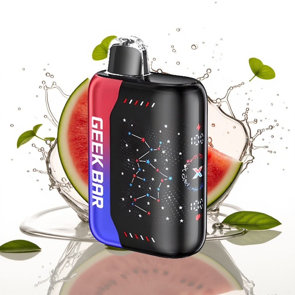 GEEK BAR Pulse X 25000 Puffs Patriot Edition Disposable Vape med 18mL E-vätska och 3D-böjd skärm