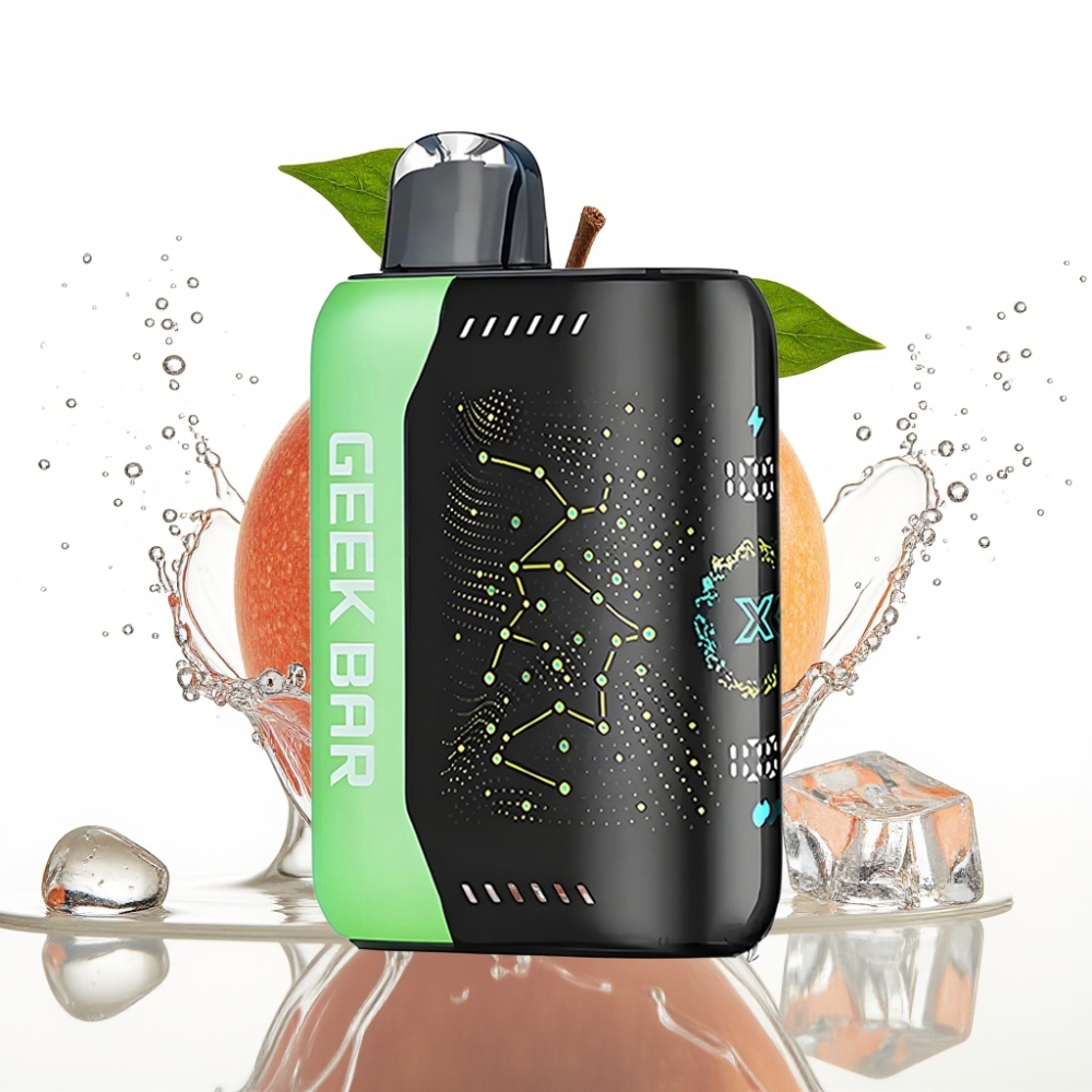 Geek Bar Pulse X 25000 Puffs Disposable Vape Nicotinfri Version med 18mL E-vätska och USB Type-C