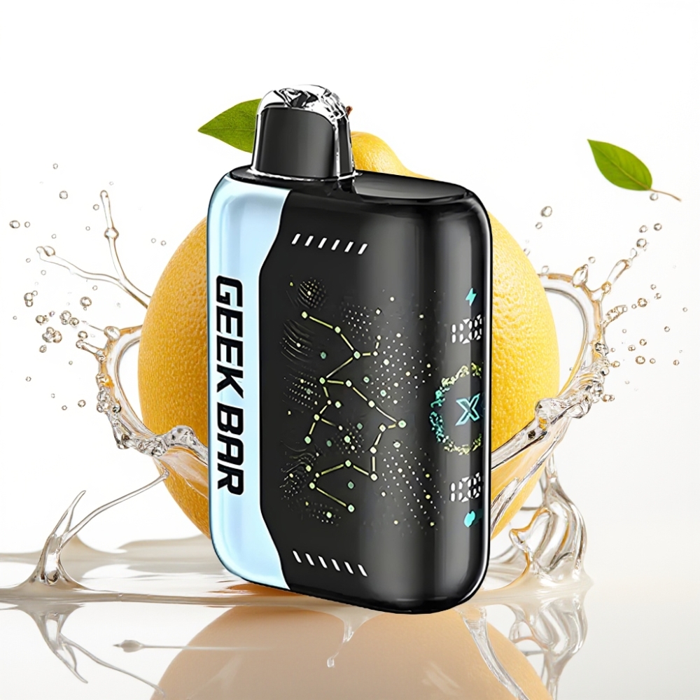Geek Bar Pulse X 25000 Puffs Disposable Vape Nicotinfri Version med 18mL E-vätska och USB Type-C
