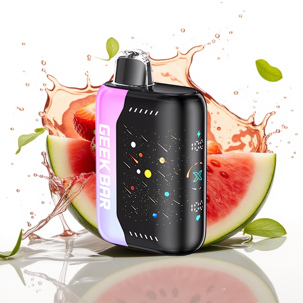 GEEK BAR Pulse X 42K Puffs Meteor Edition Jordgubb Vattenmelon