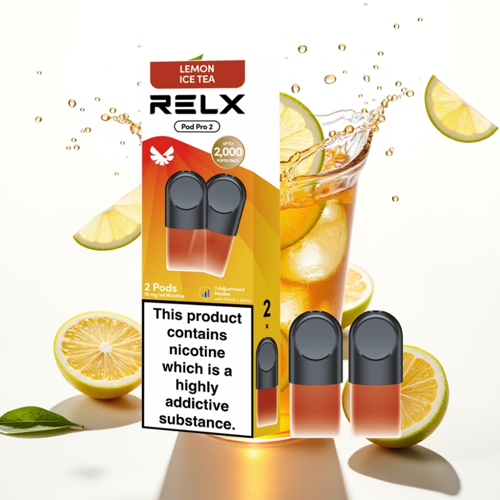 RELX Pod Pro 2 Te-Citron Iste 1,8% Nikotin 1,9ml 600 puff