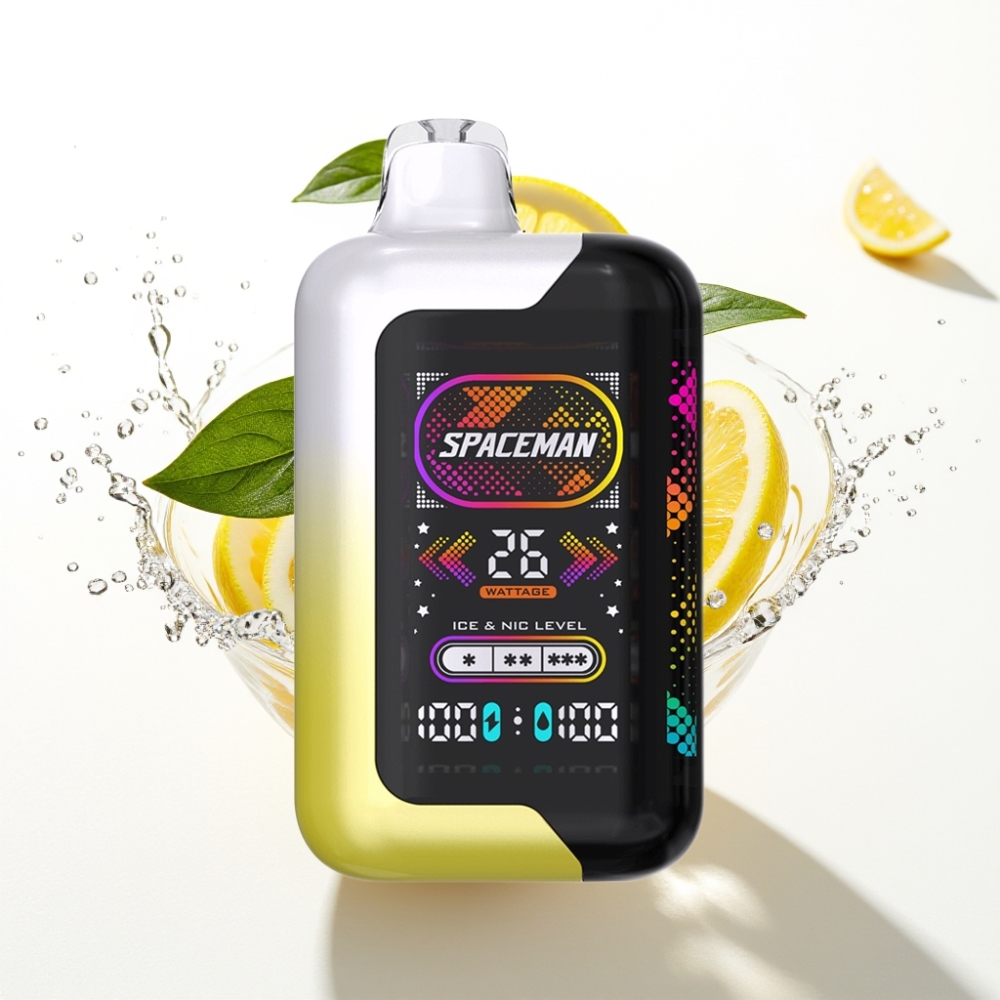 SMOK SPACEMAN SP40000 Engångs Vape Citron Pop & SP40000 Zero Nikotin Engångs